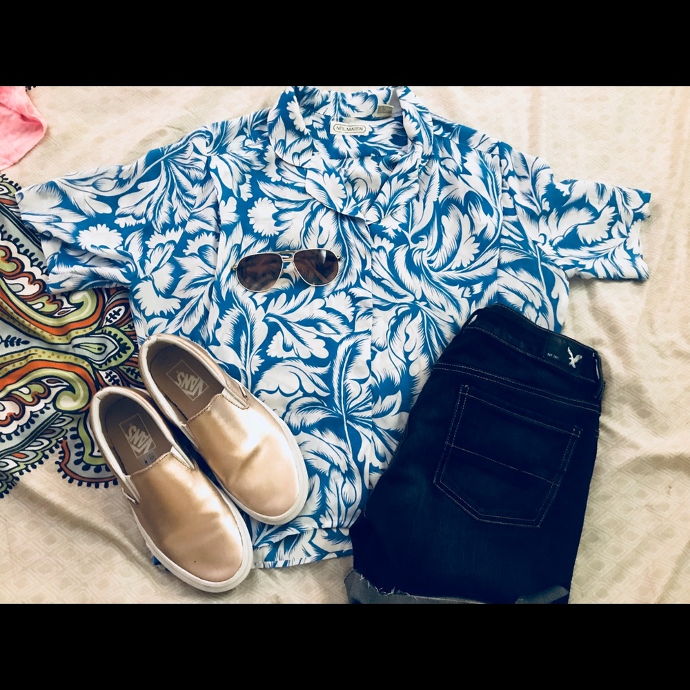 Vintage Floral Shirt